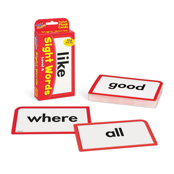 Sight Words – Level A Pocket Flash Cards