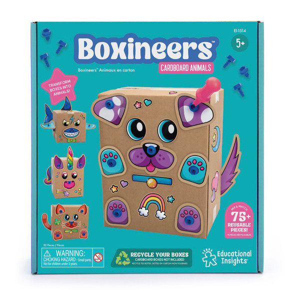Boxineers Cardboard Animals Craft Kit