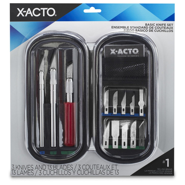 Compression Basic Knife Set with Soft Carry Case, 17 Pieces