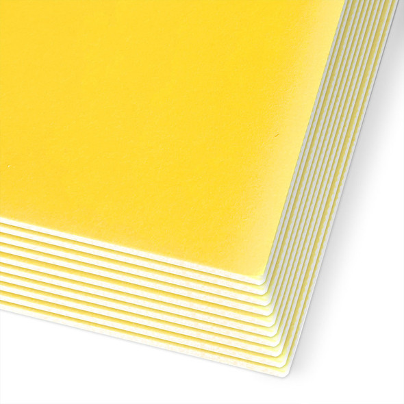 20 x 30 in Foam Board, Yellow, Pack of 10