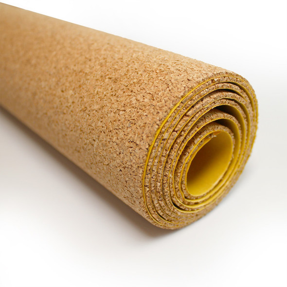 12 x 48 in Natural Cork Roll, 2mm, Self-Adhesive