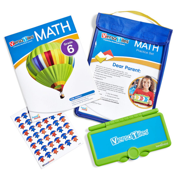 VersaTiles Math Take Along Pack, Grade 6