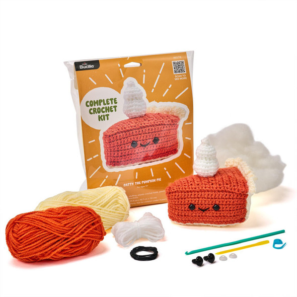 Amigurumi Patty the Pumpkin Pie Crochet Kit
