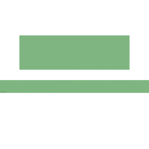 Green Crush Straight Border Trim