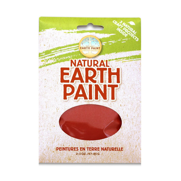 Natural Earth Paint Powder, Red, 3 oz
