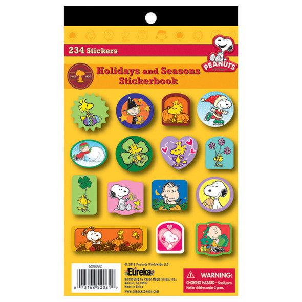 Peanuts® Seasons and Holidays Sticker Book