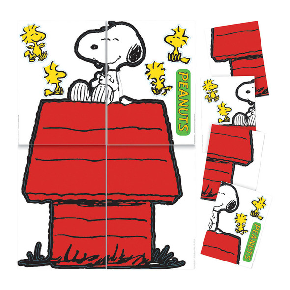 Giant Character Snoopy and Dog House Bulletin Board Set