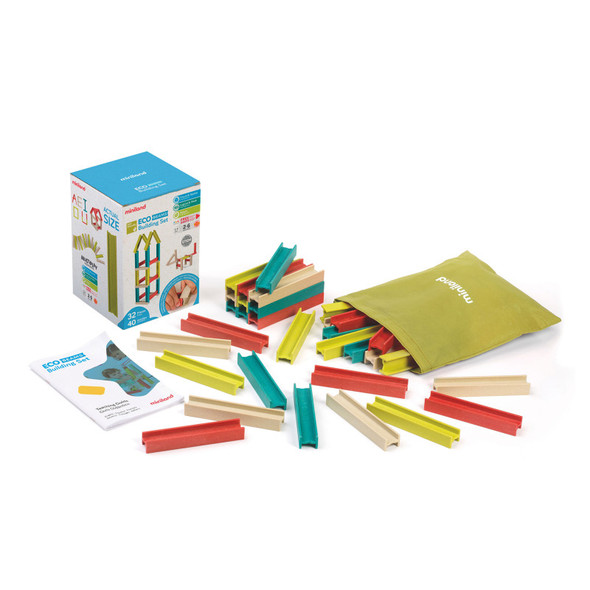 ECO Beams Building Set, 34 Pieces