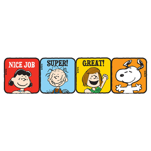 Peanuts® Motivational Theme Stickers, Pack of 120