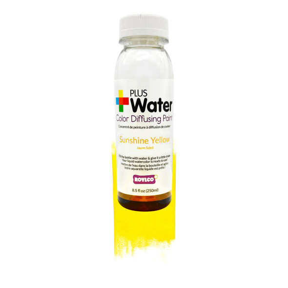 PlusWater Color Diffusing Paint, Sunshine Yellow