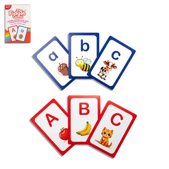 ABC Letter Recognition Card Pack, Uppercase and Lowercase Letters