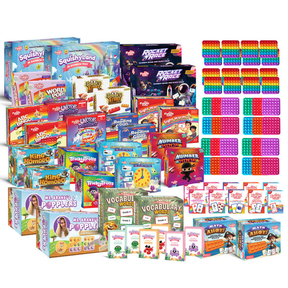 Ultimate School Bundle for Grades K-5, Educational Games