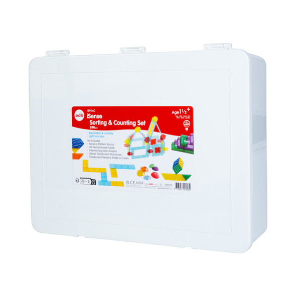 Translucent Sorting and Counting Manipulatives Set, 288 Pieces