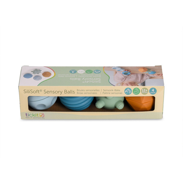 SiliSoft® Sensory Balls, Neutral, Set of 4