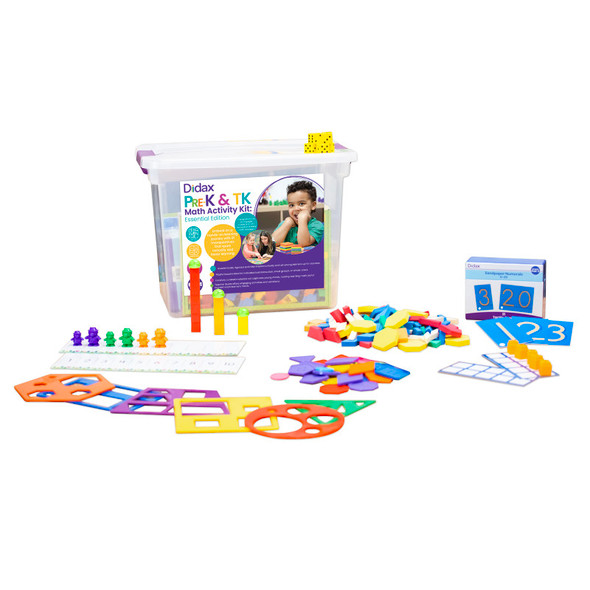 Pre-K and TK Math Activity Kit, Essential Edition