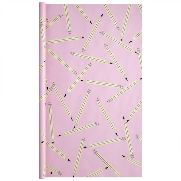 Pencil Me In Bulletin Board Paper Roll, 47.25" x 25'