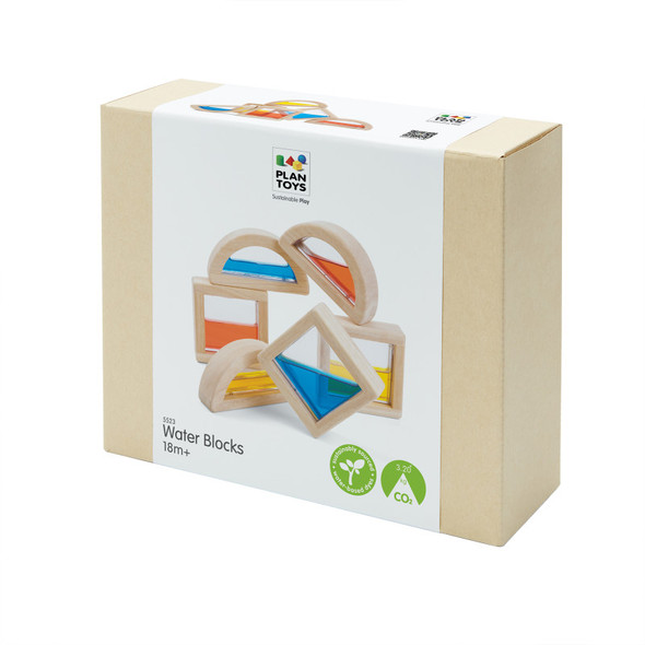 Wooden Water Blocks Sensory Building Set