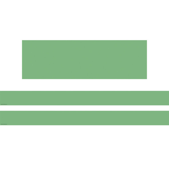 2-Pack Green Crush Straight Border Trim