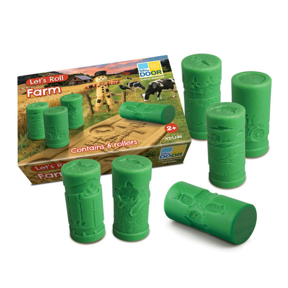 Farm Dough Rollers, Set of 6