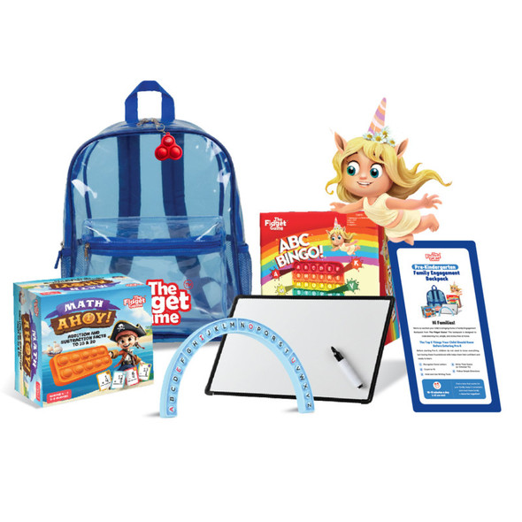 Pre-K Readiness Backpack, Early Learning Games and Activities
