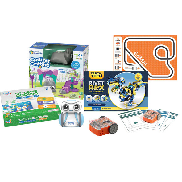Elementary Robotics & Coding Learning Kit, Grade 4+