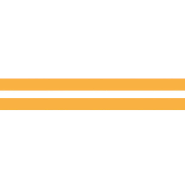 Mission to Explore Yellow Classroom Border Trim, 24 Strips, 2-Pack