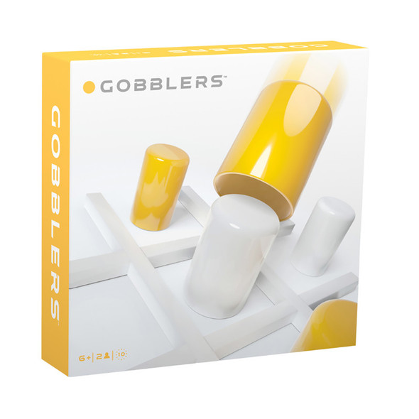 Gobblers Strategy Game with Stackable Pieces