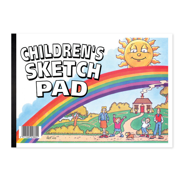 Children's Sketch Pad, A4, 40 Sheets, Bulky Drawing Paper