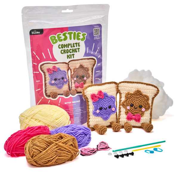 Better Together Besties Crochet Kit PB &J