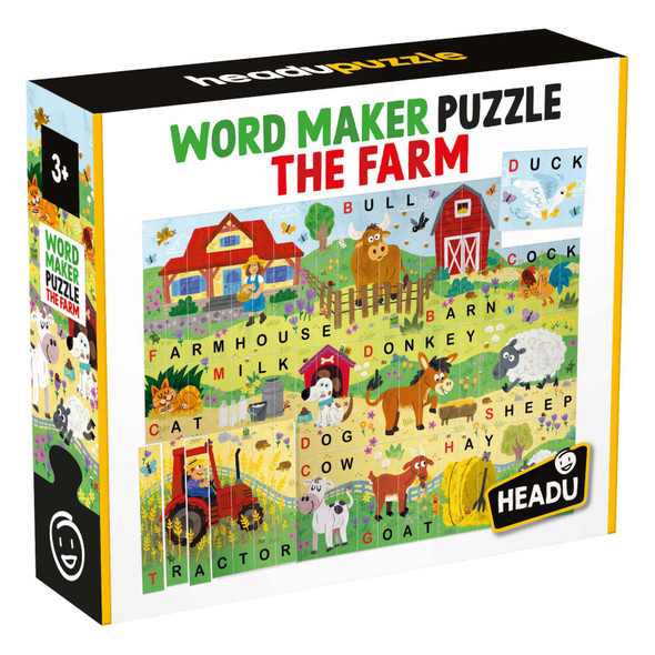 Word Maker Puzzle, The Farm