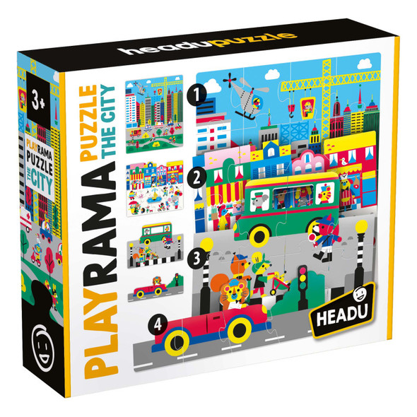 Playrama Puzzle, The City