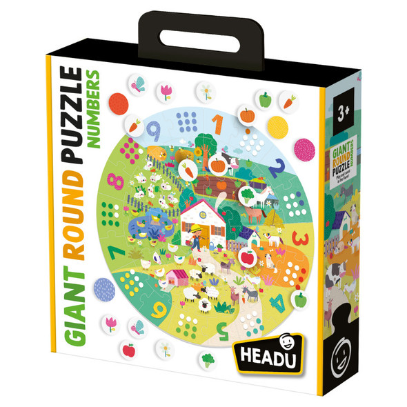 Giant Round Puzzle, Numbers