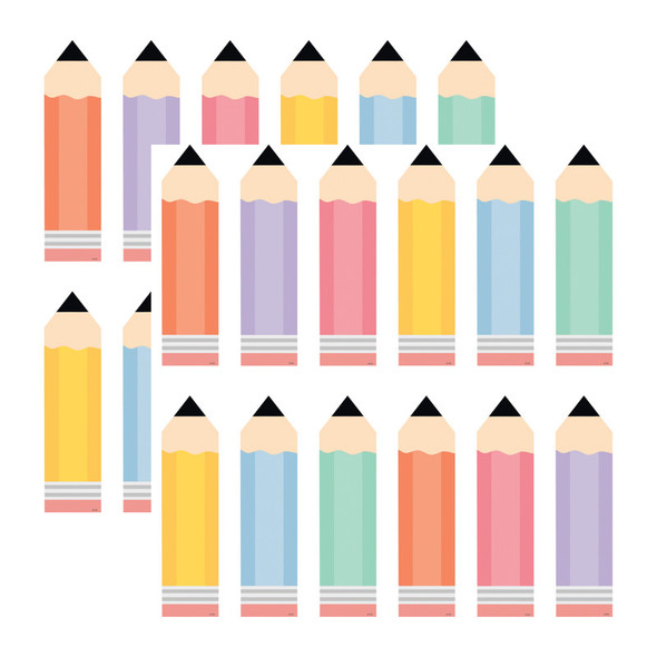 2-Pack Cool for School Pencils Accents
