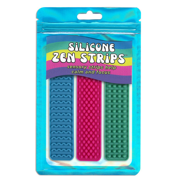 Large Textured Silicone Sensory Dots for Portable Fidgeting, Assorted Colors, 3 Pack