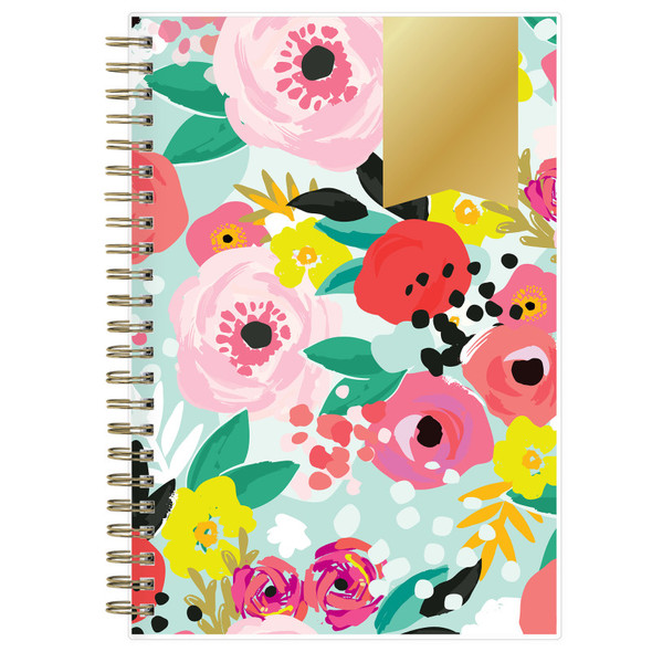 Secret Garden Mint Weekly/Monthly Planner, 5" x 8", 2027