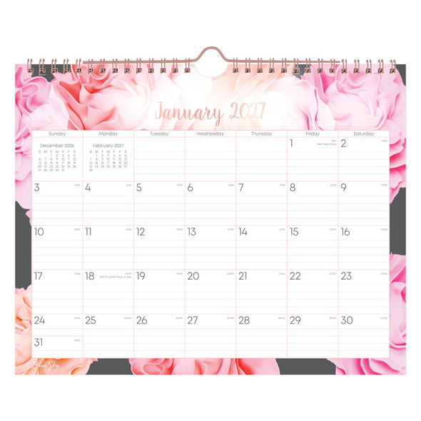 Joselyn Monthly Wall Calendar, 11" x 8.75", 2027