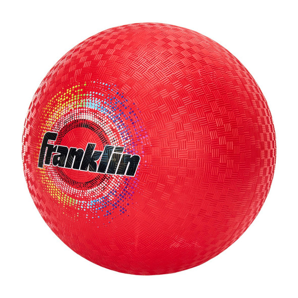 8.5" RUB PG BALL LOGO RED BULK DEFLATED