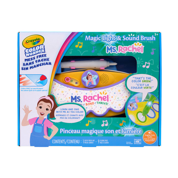 Color Wonder Magic Light Brush with Sound, Ms. Rachel