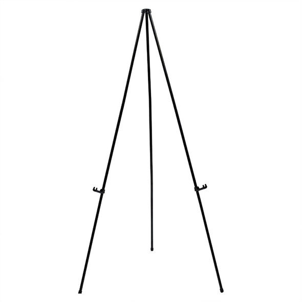 Heavy Duty Instant Display Easel, Black Frame, Extends to 63 Inch