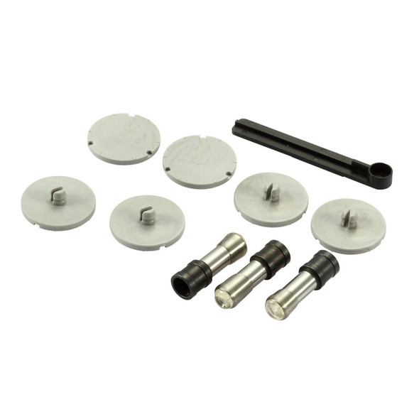 Replacement Punch Heads and Discs for 03200 Xtreme Duty Hole Punch, 9/32-Inch, 6 Pieces