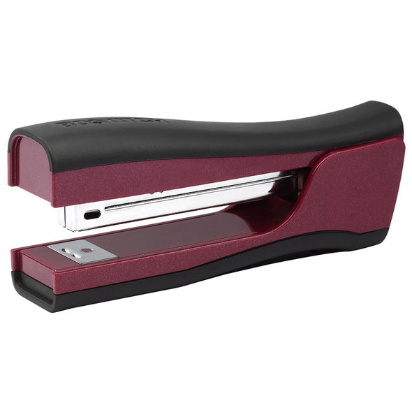 Dynamo Stapler, 20-Sheet Capacity, Wine Metallic
