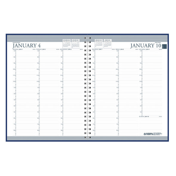 Recycled Weekly Planner, 11" x 8.5"