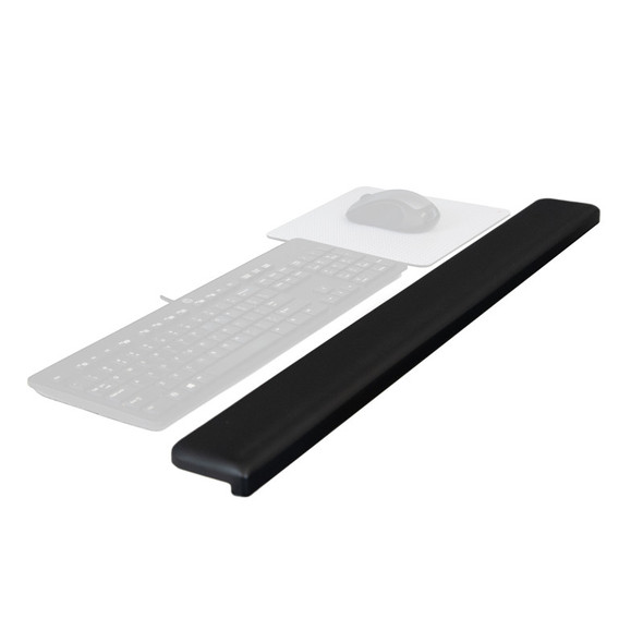 Gel Wrist Rest for Standing Desks, 30.13 x 3.25 Inches, Black