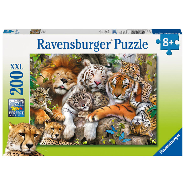 Big Cat Nap, 200 Piece Jigsaw Puzzle