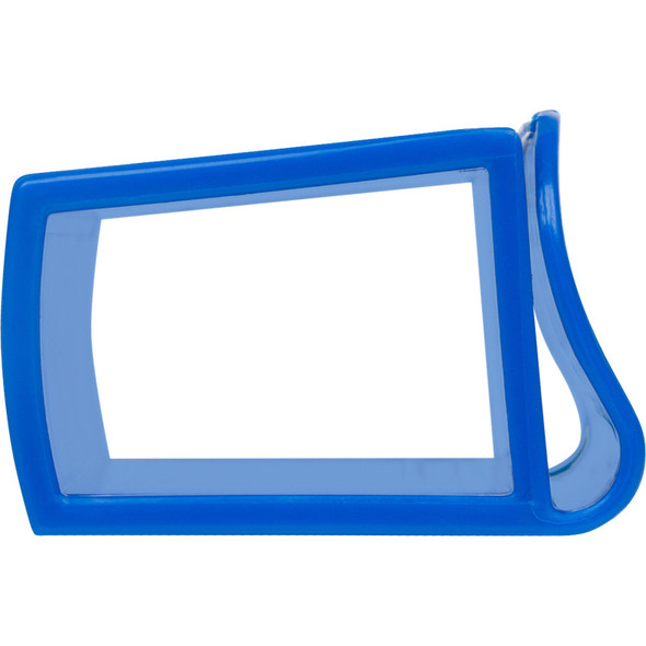 Clip-On Whiteboard Stands for Upright or Slanted Writing, Blue, 10 Pack