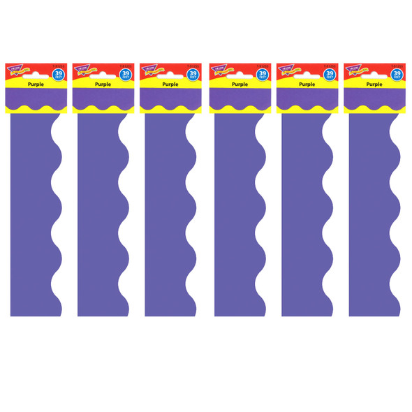 Purple Terrific Trimmers, 39 Feet Per Pack, 6 Packs