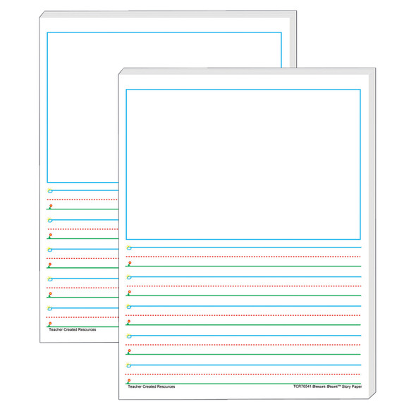 Smart Start 1-2 Story Paper: 100 Sheets Per Pack, 2 Packs