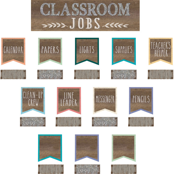 Home Sweet Classroom Classroom Jobs Mini Bulletin Board Set, 3 Sets