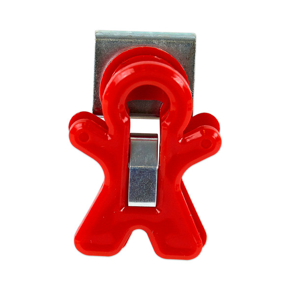 Magnet Man Magnetic Clip, Assorted Colors, Single