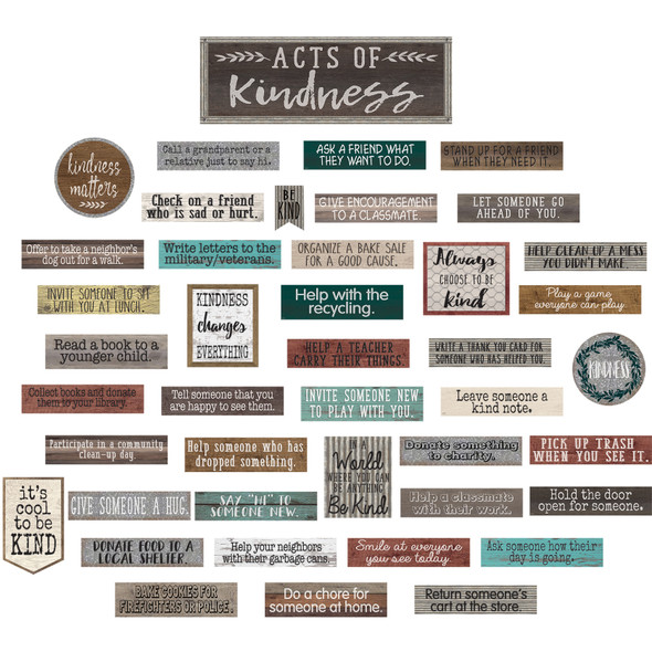 Home Sweet Classroom Acts of Kindness Bulletin Board Set